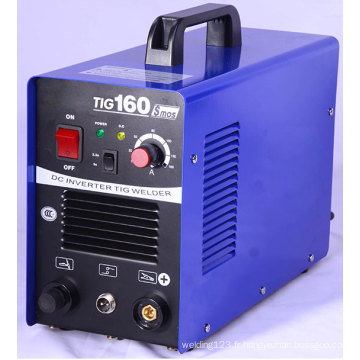 Durable Inverter DC MMA / TIG Machine de soudure pour industrie légère TIG160A